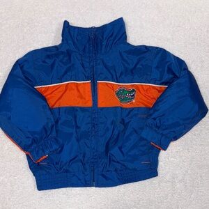 Florida Gators Vintage Genuine Stuff Collegiate Zip-Up Windbreaker kids 2t